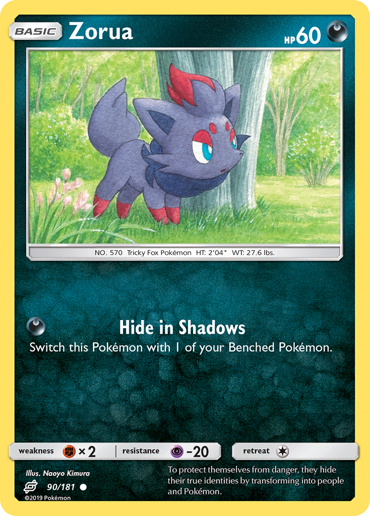 Team Up Zorua #90/181