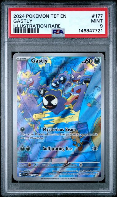 Temporal Forces Gastly (2024) PSA 9 #146847721
