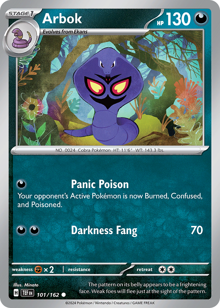 Temporal Forces Arbok #101/162