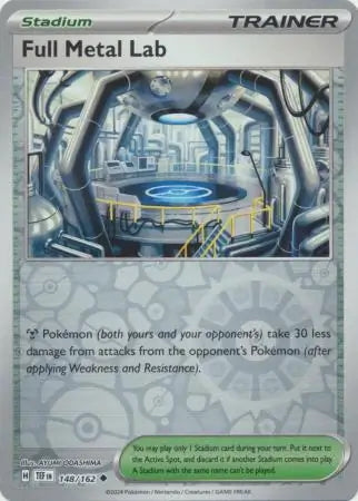 Temporal Forces Full Metal Lab #148/162 reverse holo