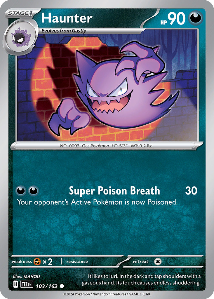 Temporal Forces Haunter #103/162