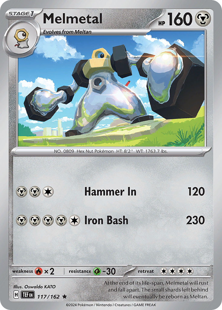 Temporal Forces Holo Melmetal #117/162