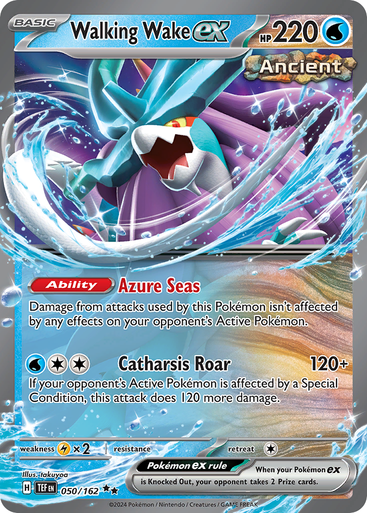 Temporal Forces Holo Walking Wake EX #50/162