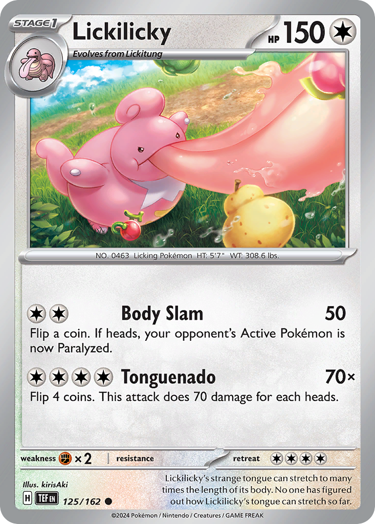 Temporal Forces Lickilicky #125/162