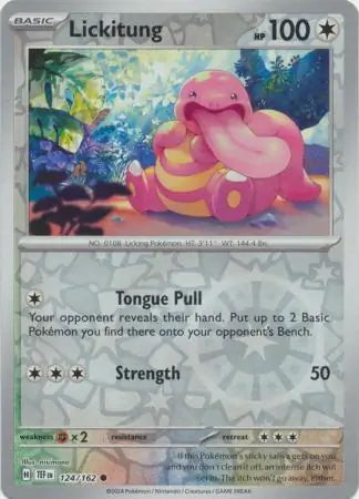 Temporal Forces Lickitung #124/162 reverse holo
