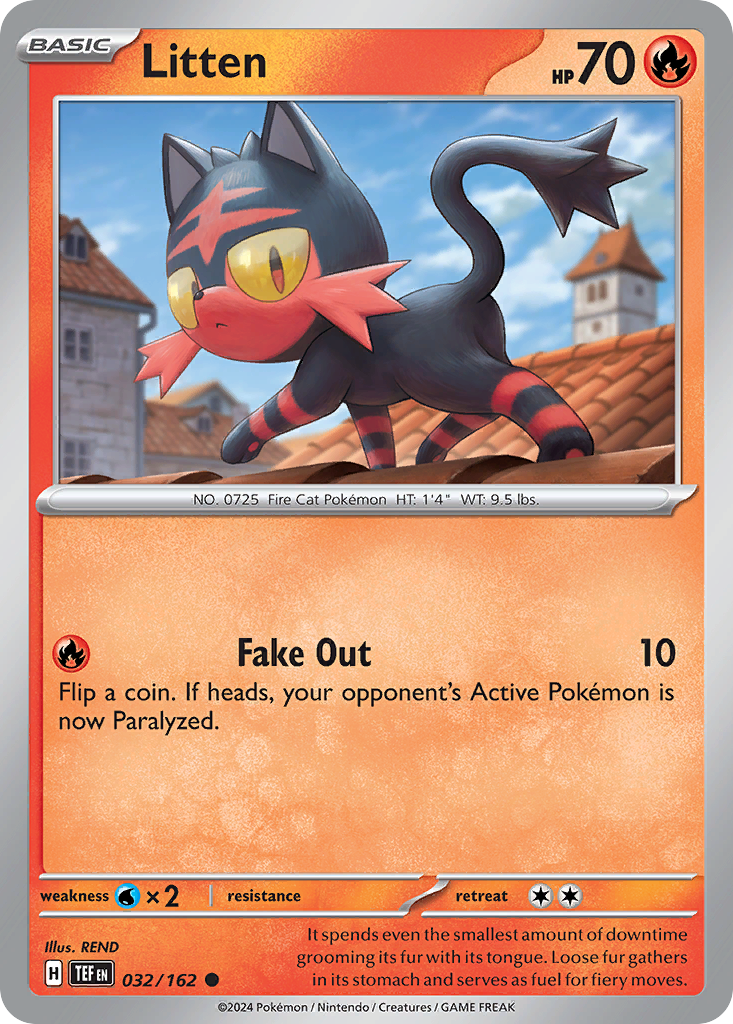 Temporal Forces Litten #32/162