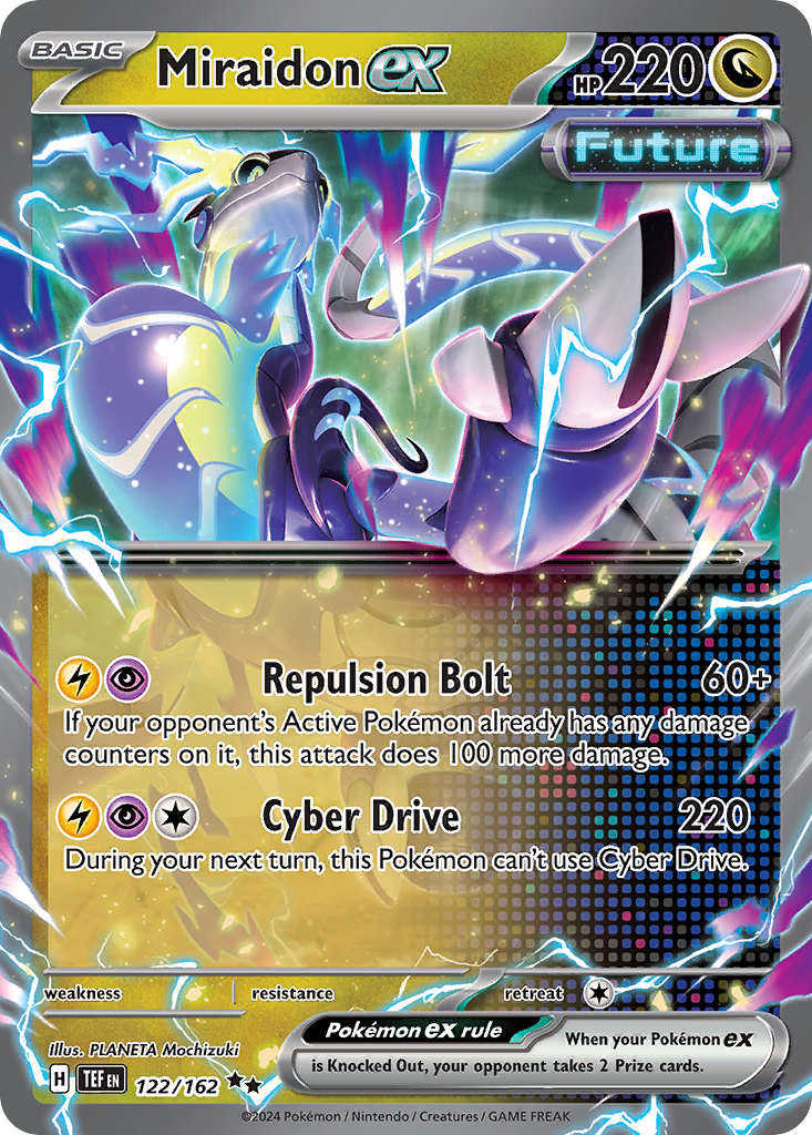Temporal Forces Miraidon EX #122/162
