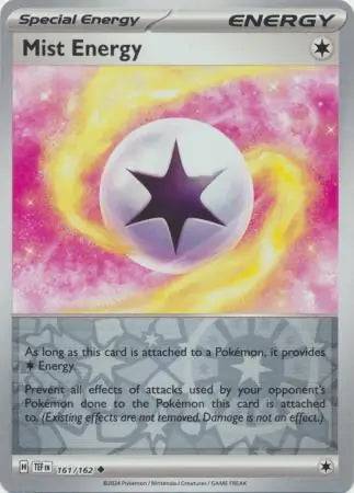 Temporal Forces Mist Energy #161/162 reverse holo