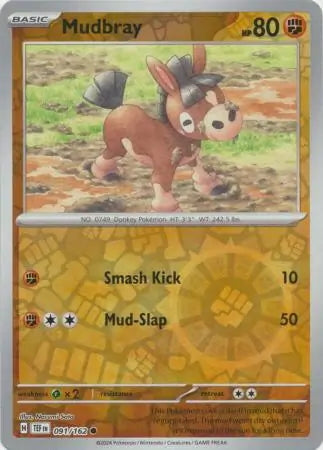 Temporal Forces Mudbray #91/162 reverse holo