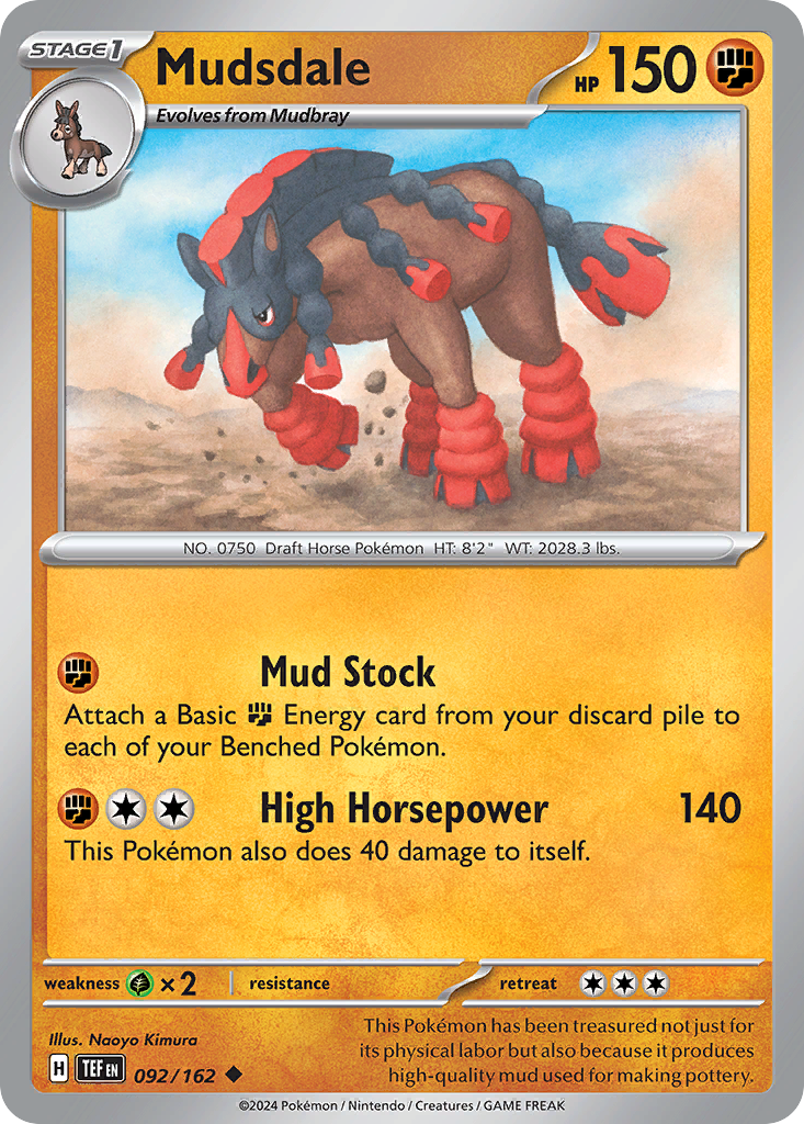 Temporal Forces Mudsdale #92/162