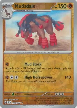 Temporal Forces Mudsdale #92/162 reverse holo