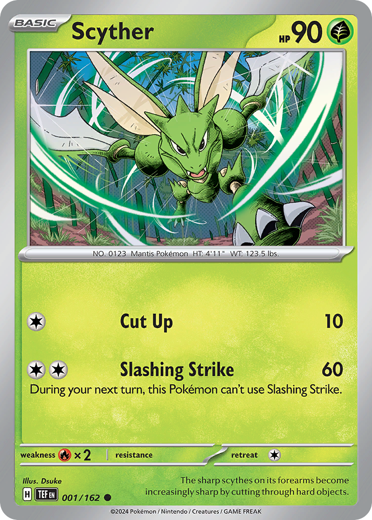 Temporal Forces Scyther #1/162
