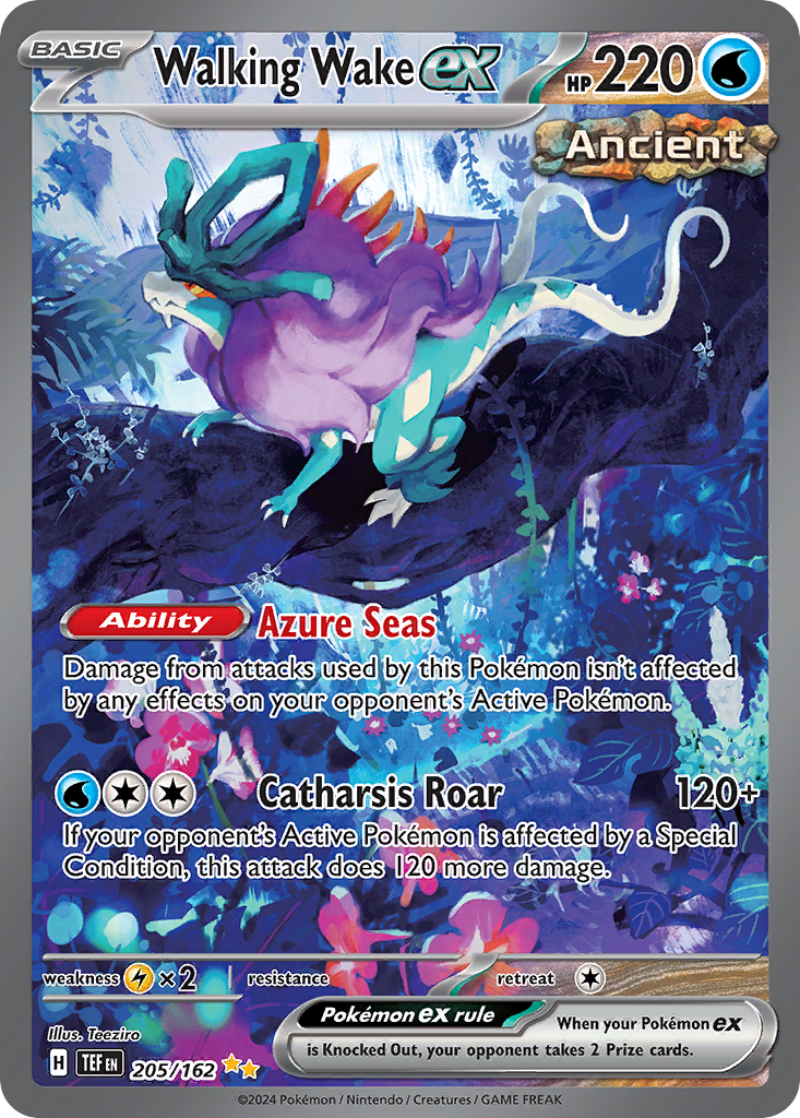 Temporal Forces Walking Wake ex #205/162