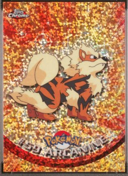 Topps Chrome Series 1 Arcanine #59