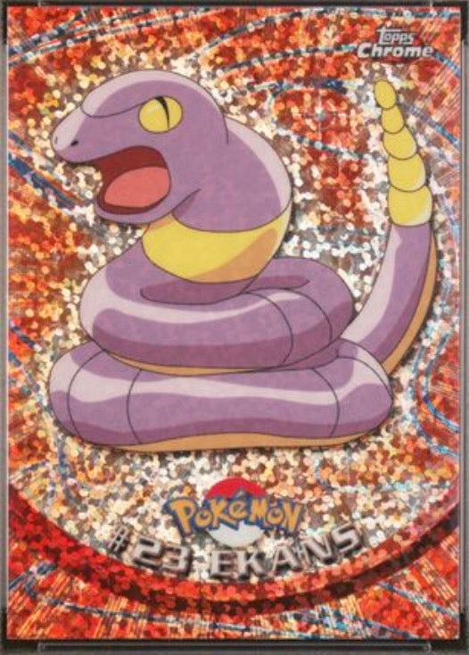 Topps Chrome Series 1 Ekans #23