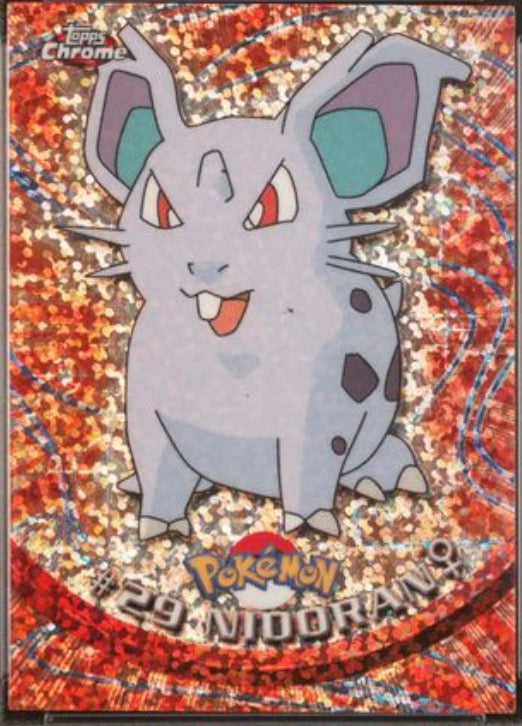 Topps Chrome Series 1 Nidoran ♀ #29