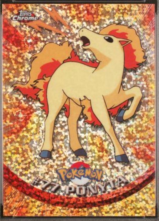 Topps Chrome Series 1 Ponyta #77