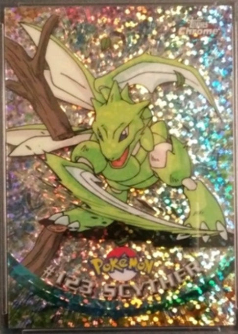 Topps Chrome Series 2 Scyther #123