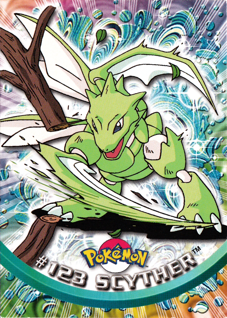 Topps Chrome Series 3 Scyther #123