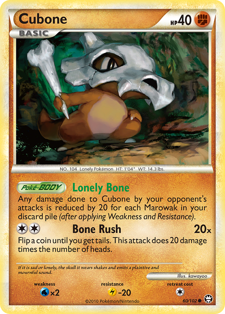 Triumphant Cubone #60/102