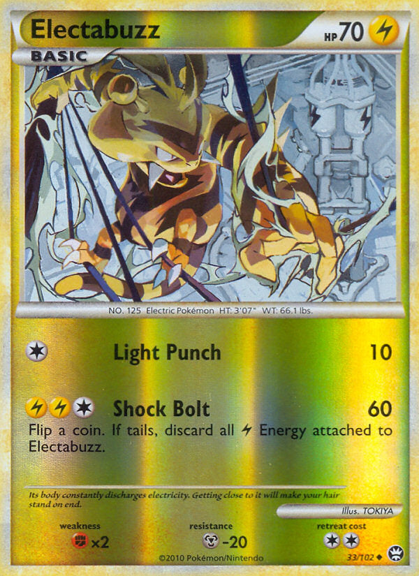 Triumphant Electabuzz #33/102 reverse holo