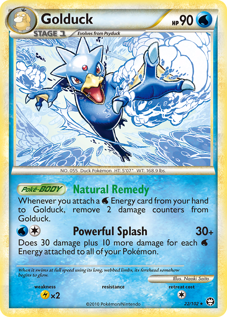 Triumphant Golduck #22/102
