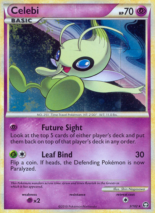 Triumphant Holo Celebi #3/102