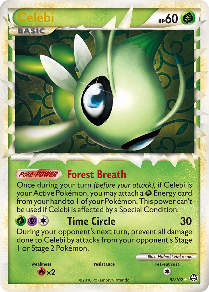 Triumphant Holo Celebi #92/102