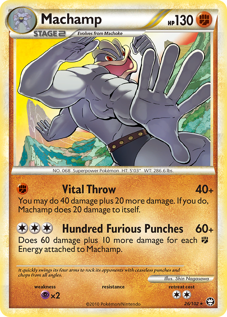 Triumphant Machamp #26/102