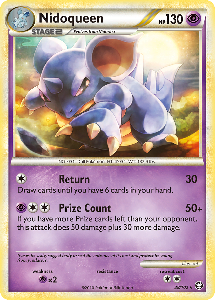 Triumphant Nidoqueen #28/102