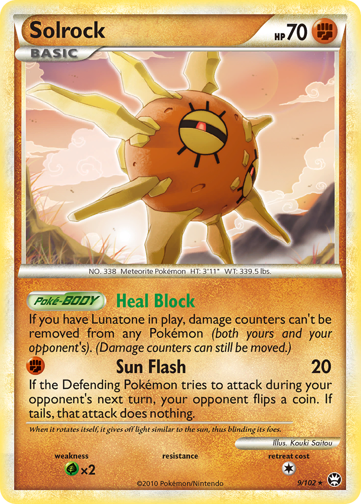 Triumphant Solrock #9/102