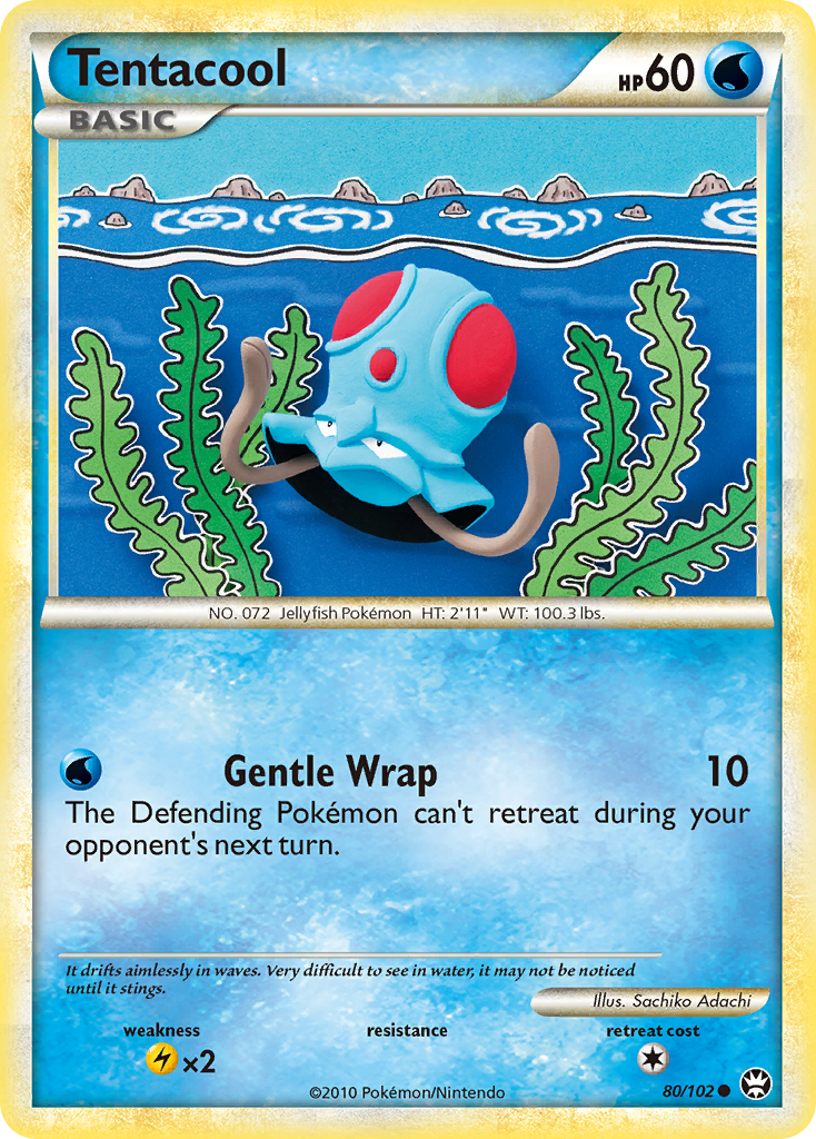 Triumphant Tentacool #80/102