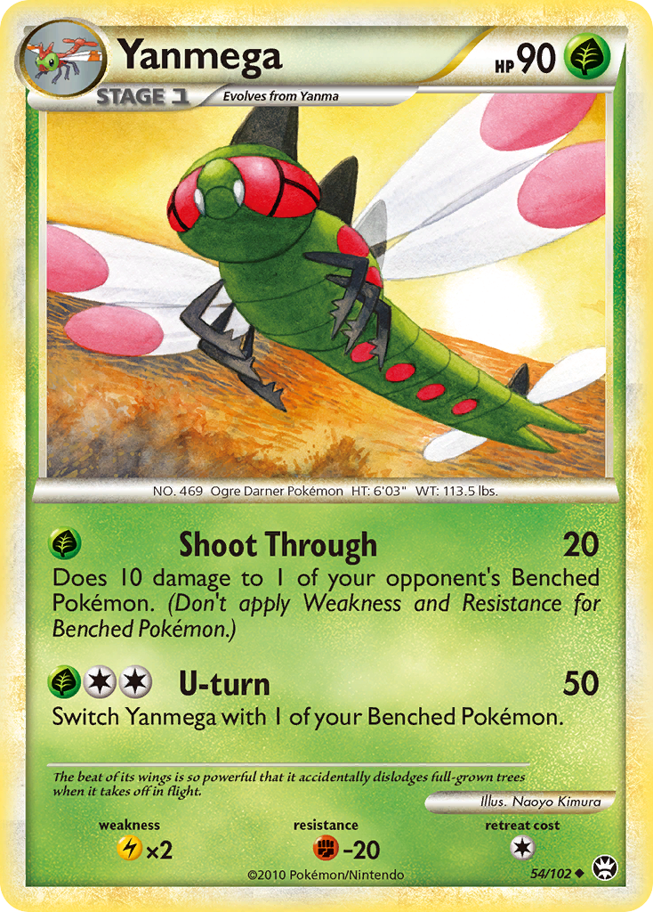 Triumphant Yanmega #54/102