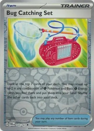Twilight Masquerade Bug Catching Set #143/167 reverse holo