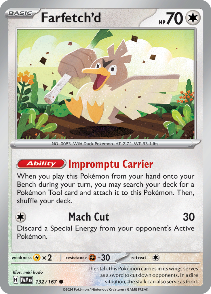 Twilight Masquerade Farfetch’d #132/167