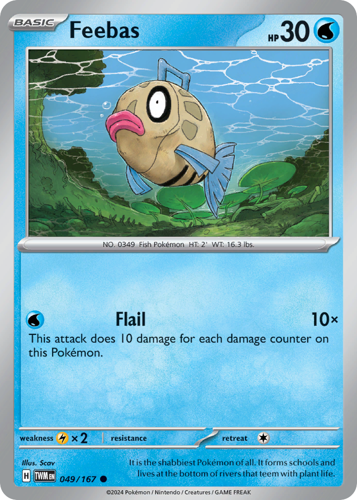 Twilight Masquerade Feebas #49/167