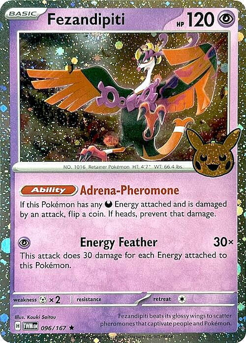 Twilight Masquerade Fezandipiti #96/167 Trick or Trade