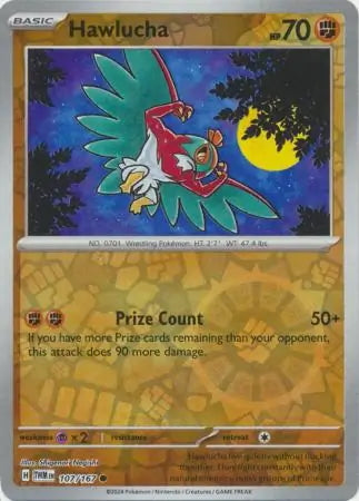 Twilight Masquerade Hawlucha #107/167 reverse holo