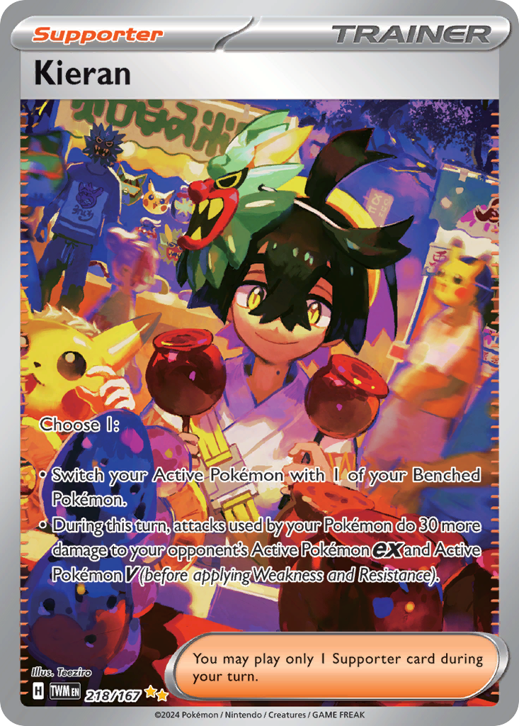 Twilight Masquerade Kieran #218/167