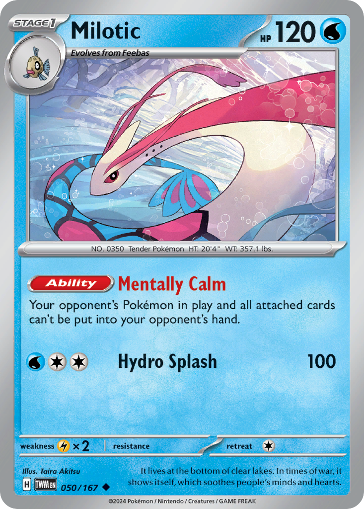 Twilight Masquerade Milotic #50/167