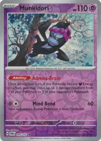 Twilight Masquerade Munkidori #95/167 reverse holo