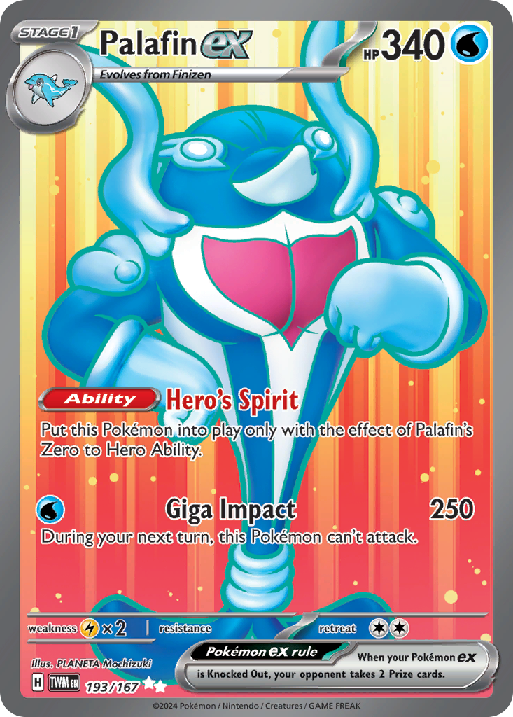 Twilight Masquerade Palafin ex #193/167