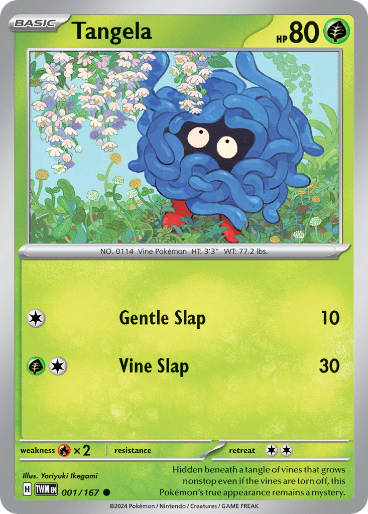 Twilight Masquerade Tangela #1/167