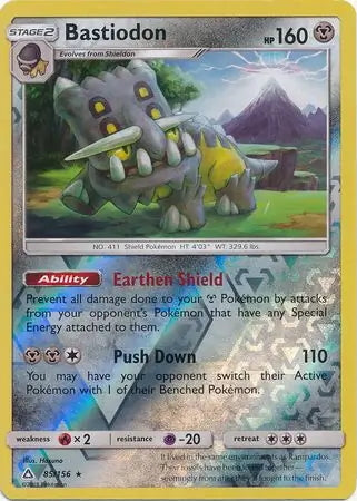 Ultra Prism Bastiodon #85/156 reverse holo