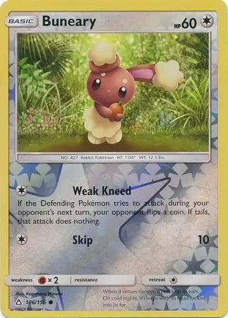 Ultra Prism Buneary #106/156 reverse holo
