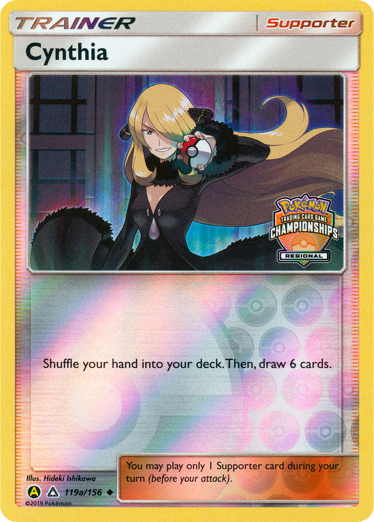 Ultra Prism Cynthia #119 Regionals Promo