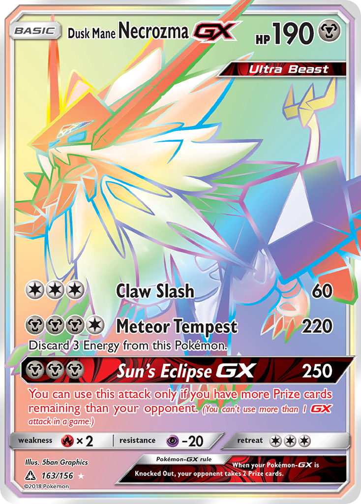 Dusk Mane Necrozma GX
