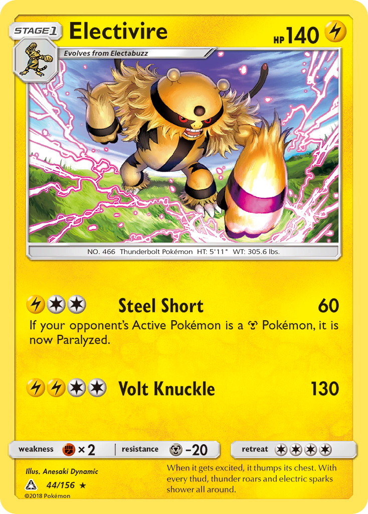 Ultra Prism Electivire #44/156