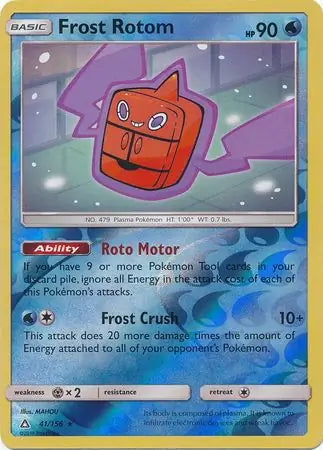 Ultra Prism Frost Rotom #41/156 reverse holo