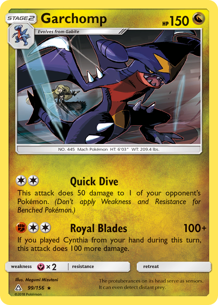Ultra Prism Garchomp #99/156